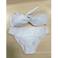 Hot sex bikini young girl swimwear beachwear pure color Triangle bikini swimwear